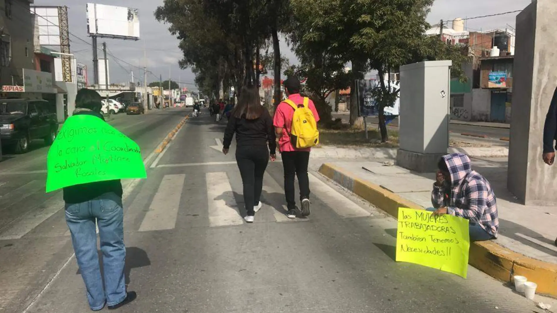 MANIFESTANTES LIMPIA